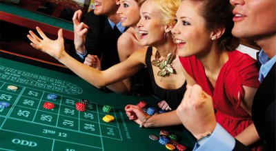 Casino with poker